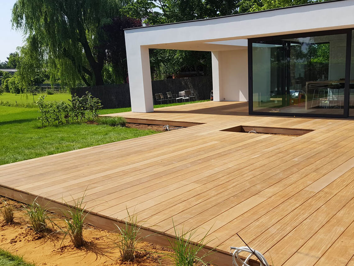 SV Wood Creations aannemer - houten terras