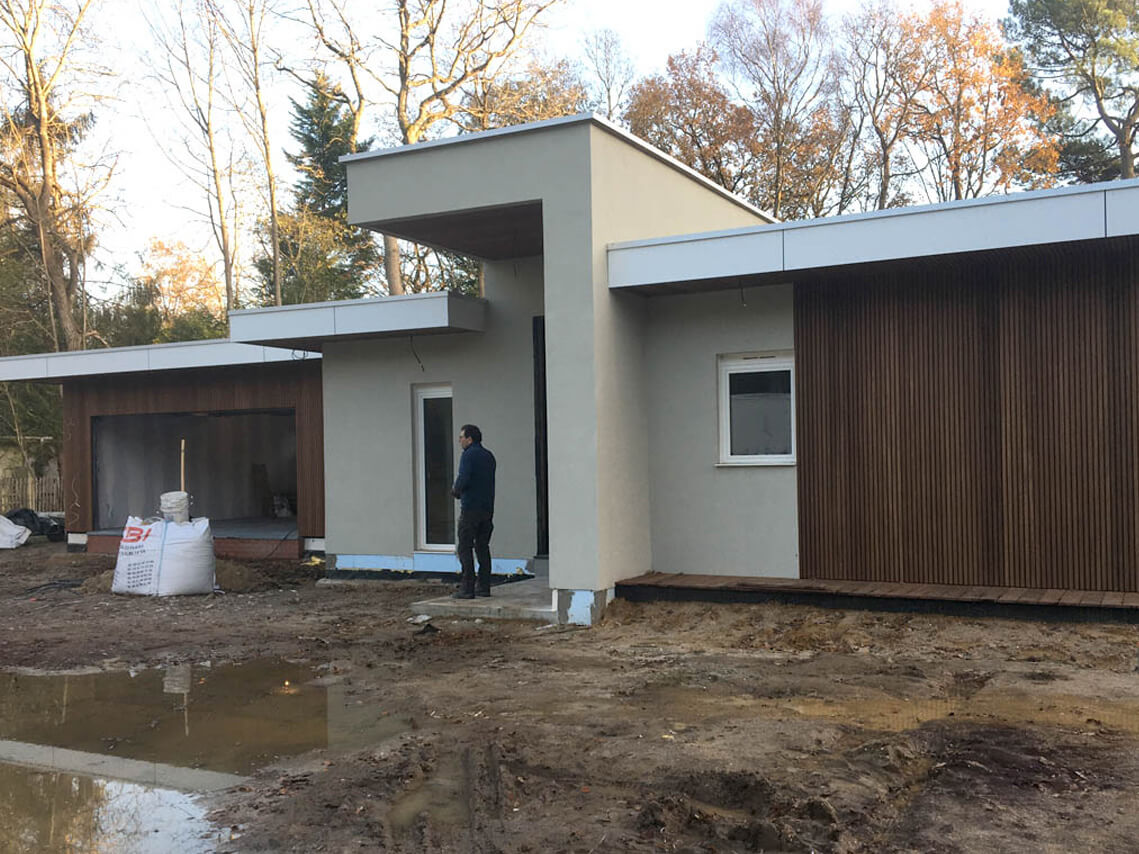 SV Wood Creations aannemer - gevelbekleding in hout